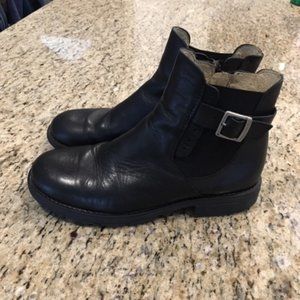 Jacadi Paris/ dress leather boots/ boys size US5